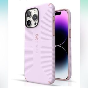 Speck Soft Lilac iPhone 15 Pro Max Case